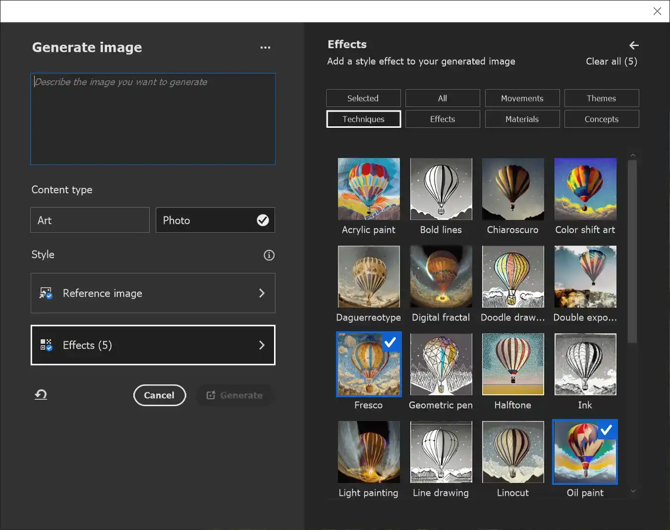 generate ai image tool tutorial