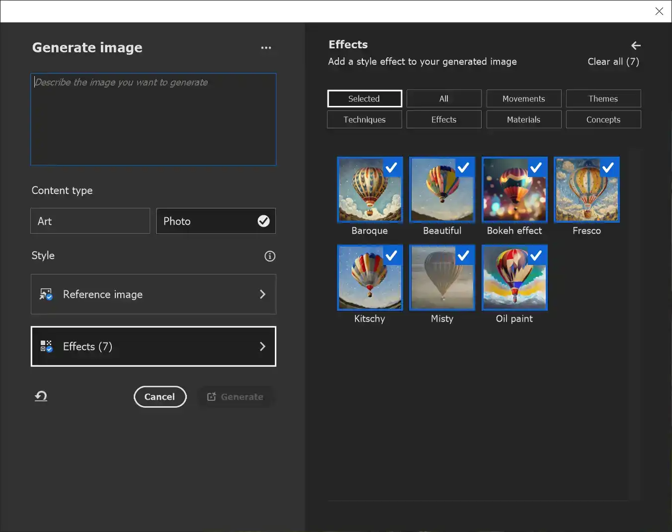 generate ai image tool tutorial