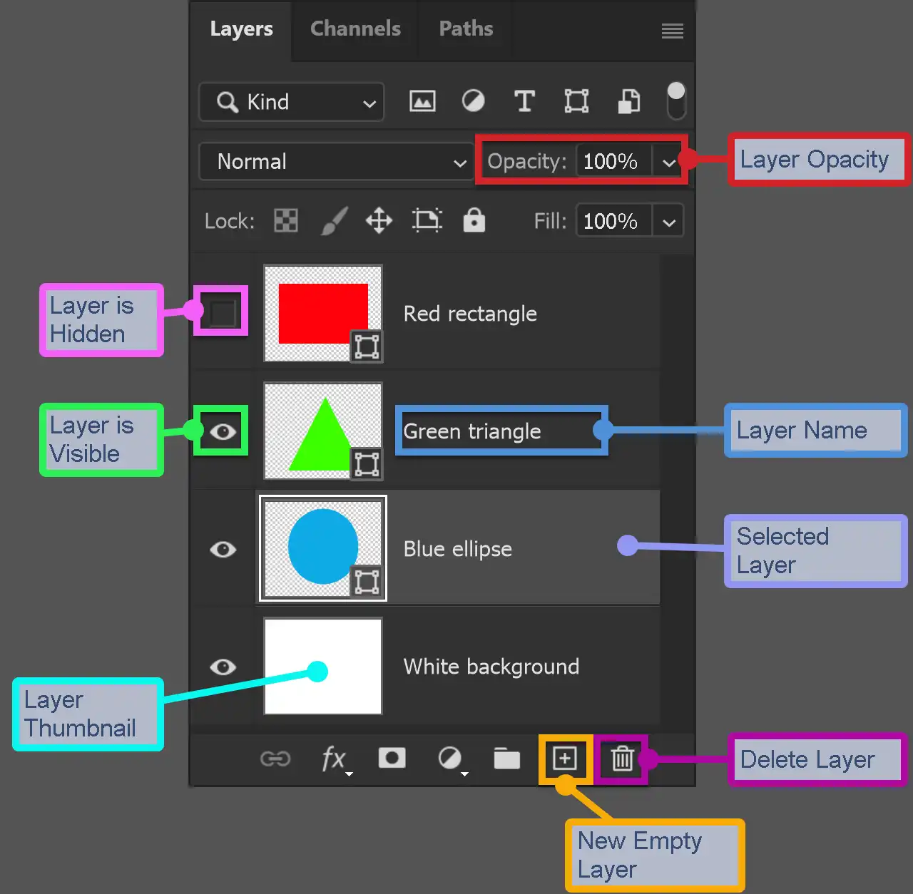 Photoshop Layers basics Tutorial