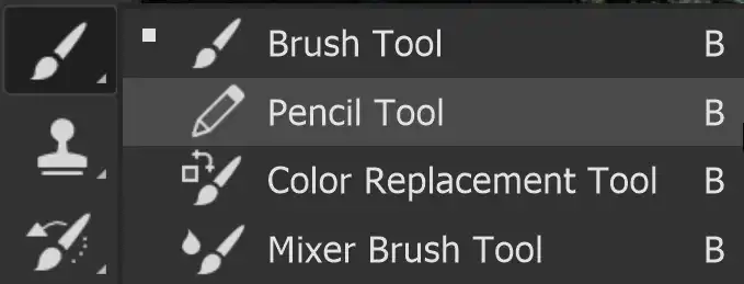 Photoshop Pencil Tool Tutorial