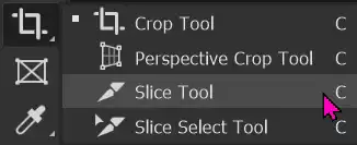 Photoshop Slice Select Tool Tutorial