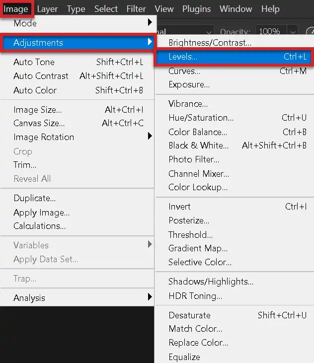 example of destructive vs non destructive editing
