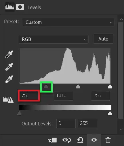 example of destructive vs non destructive editing