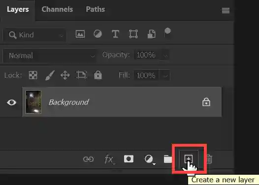 photoshop tutorial to create light beam