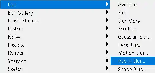 photoshop tutorial to add light rays
