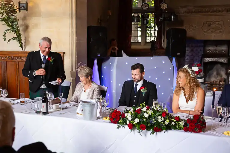 Wedding photography at Fanhams Hall in October, Ware