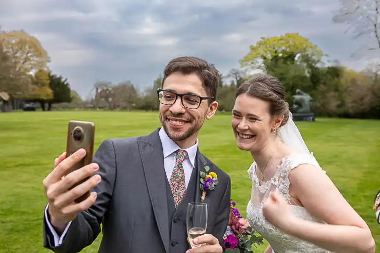 Wedding photography at Henry Moore Studio, Much Hadham