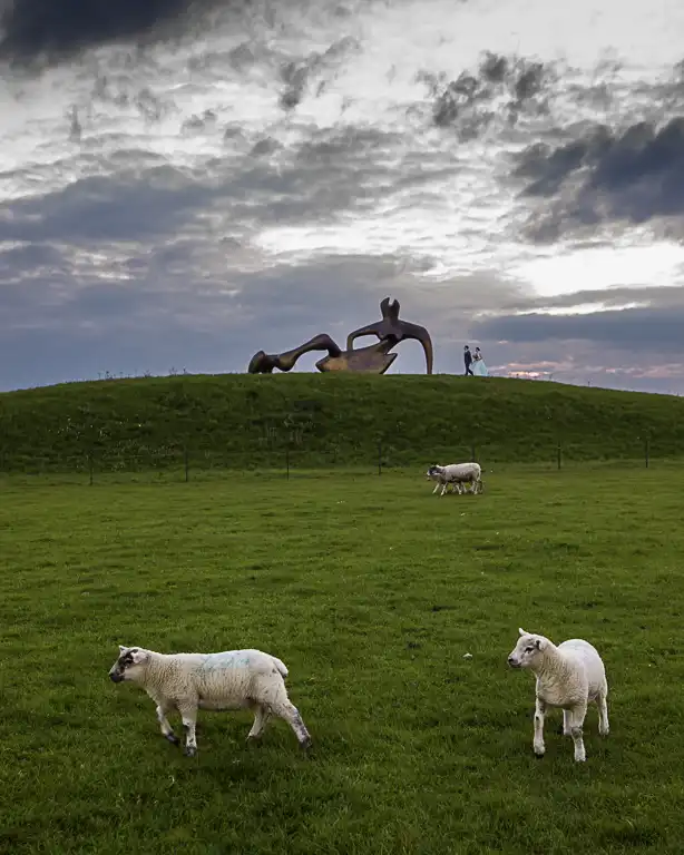 Wedding photography at Henry Moore Studio, Much Hadham