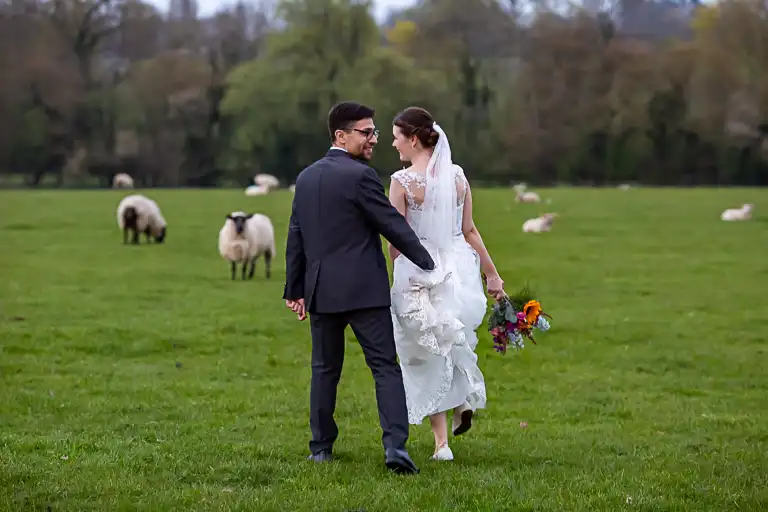 Wedding photography at Henry Moore Studio, Much Hadham