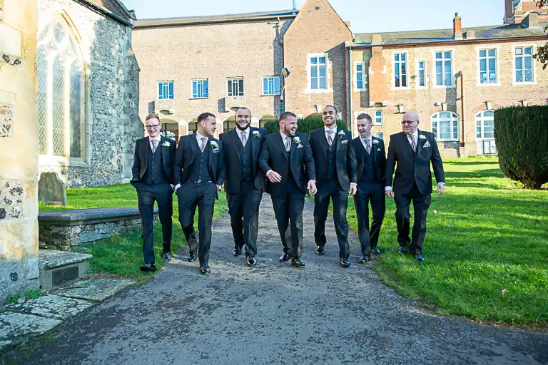 Wedding photography at Hunton Park