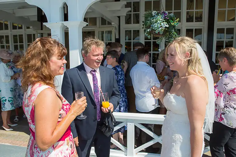 Wedding photography at Shenley Cricket Centre