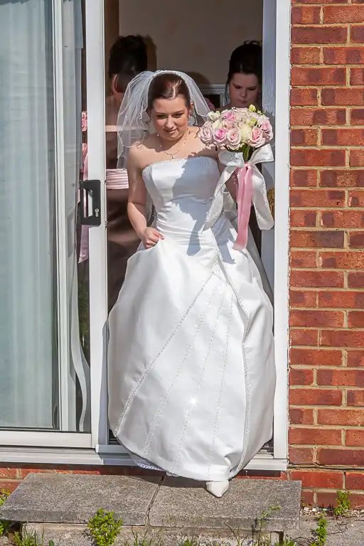Wedding photography at Towcester Racecourse